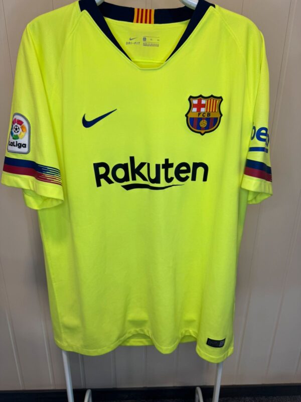 2018/19 Barcelona Borte drakt Messi Fotballdrakt – (XL) 8/10 - Bilde 2