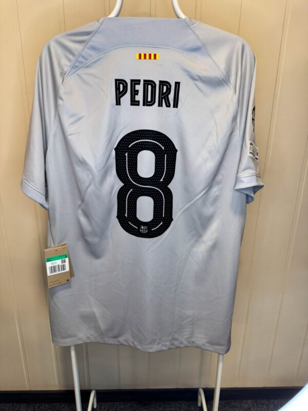 2022/23 Barcelona Tredjedrakt Pedri Fotballdrakt – (XL) 10/10