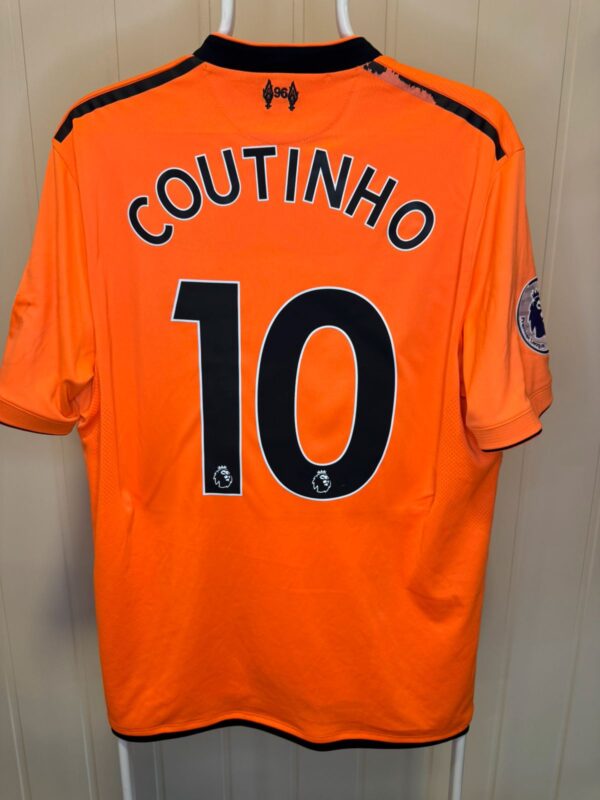 2017/18 Liverpool Tredjedrakt Coutinho Fotballdrakt – (L) 6/10
