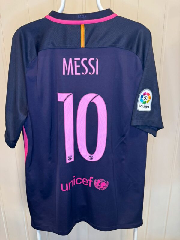 2016/17 Barcelona Borte drakt Messi Fotballdrakt – (XL) 9/10
