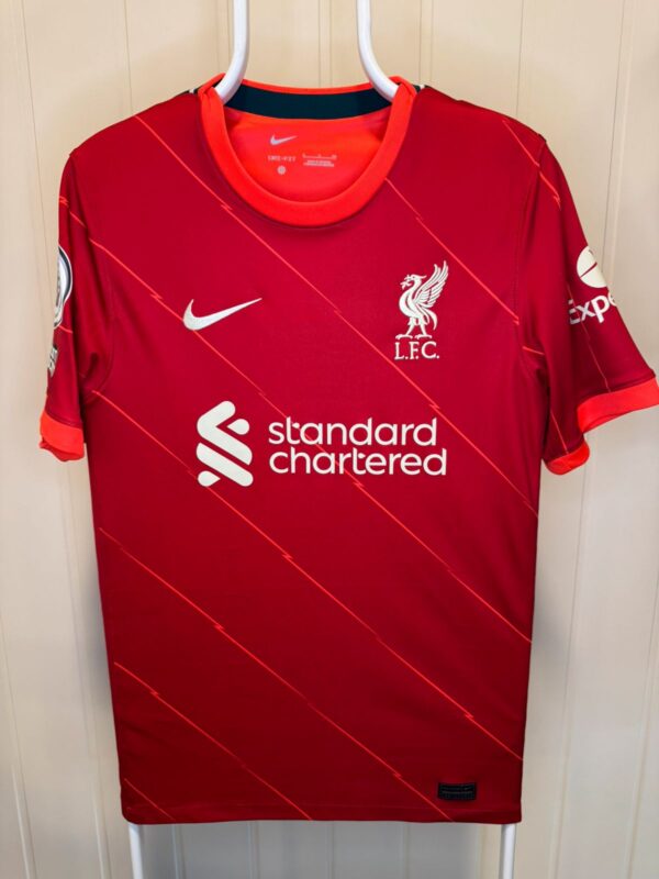 2021/22 Liverpool Hjemmedrakt Salah Fotballdrakt – (S) 9/10 - Bilde 2