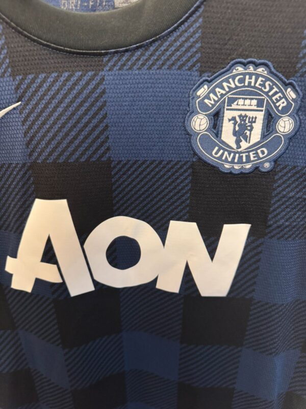 2013/14 Manchester United Borte drakt Vidic Fotballdrakt – (S) 7/10 - Bilde 4