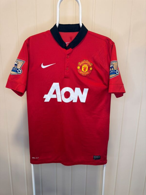 2013/14 Manchester United Hjemmedrakt Van Persie Fotballdrakt – (S) 7/10 - Bilde 2