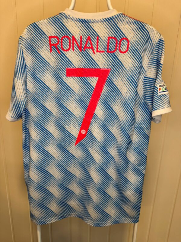 2021/22 Manchester United Borte drakt Ronaldo Fotballdrakt – (L) 9/10