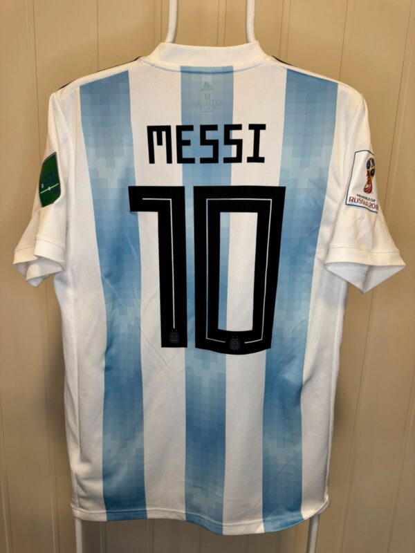2018/19 Argentina Hjemmedrakt Messi Fotballdrakt – (M) 9/10