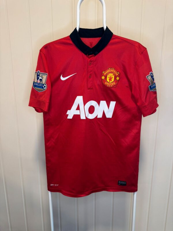 2013/14 Manchester United Hjemmedrakt Van Persie Fotballdrakt – (S) 7/10 - Bilde 2