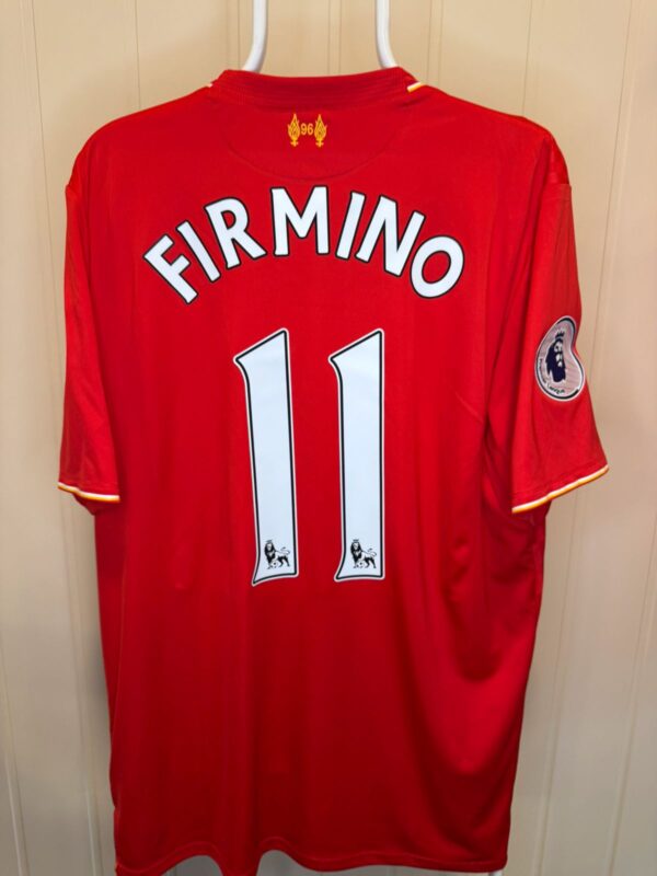 2015/16 Liverpool Hjemmedrakt Firmino Fotballdrakt – (XL) 9/10