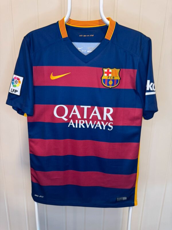 2015/16 Barcelona Hjemmedrakt Neymar Fotballdrakt – (S) 8/10 - Bilde 2