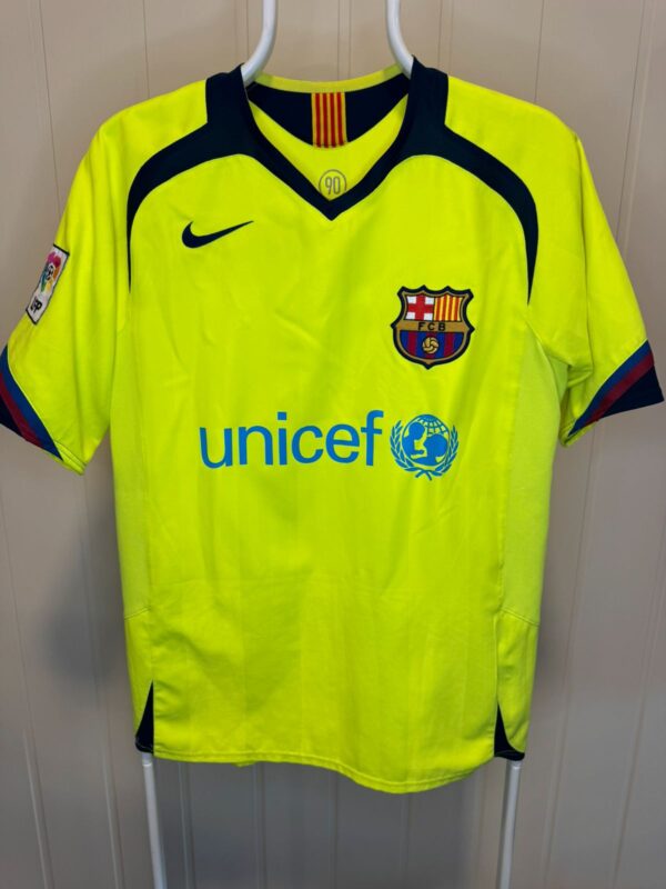 2005/06 Barcelona Borte drakt Messi Fotballdrakt – (S) 7/10 - Bilde 2
