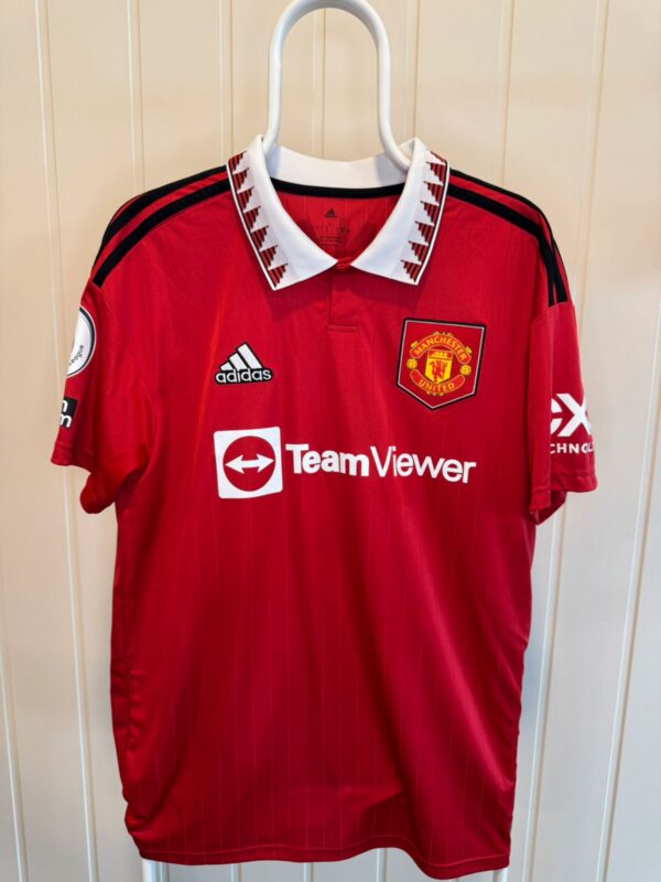 2022/23 Manchester United Hjemmedrakt Bruno Fotballdrakt – (L) 9/10 - Bilde 2