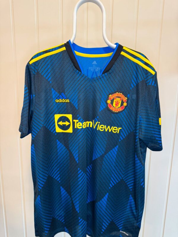 2021/22 Manchester United Tredjedrakt Ronaldo Fotballdrakt – (XL) 9/10 - Bilde 2