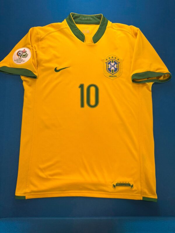 2006/07 Brasil Hjemmedrakt Ronaldinho Fotballdrakt – (M) 7/10 - Bilde 2