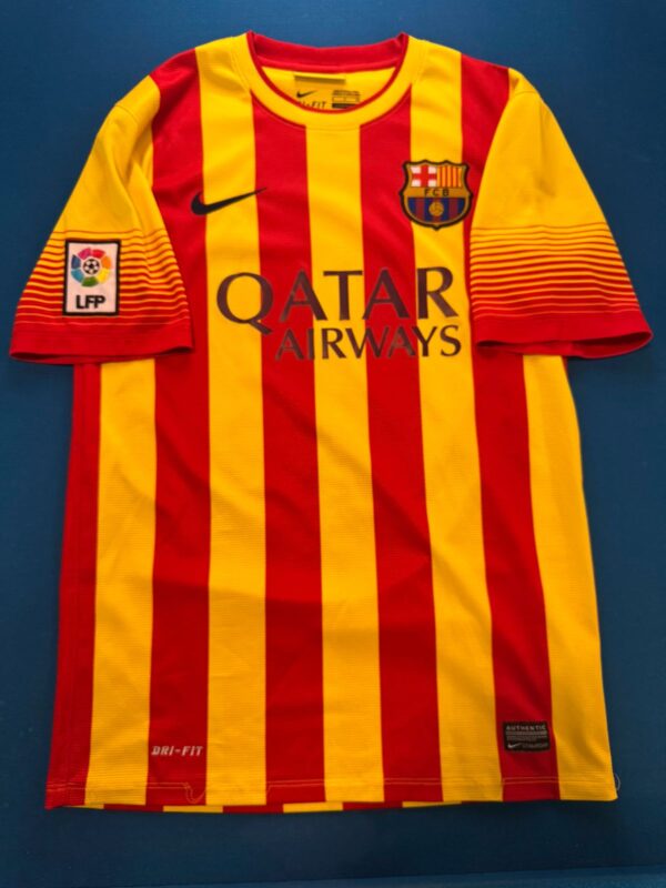 2013/14 Barcelona Borte drakt Messi Fotballdrakt – (S) 7/10 - Bilde 2