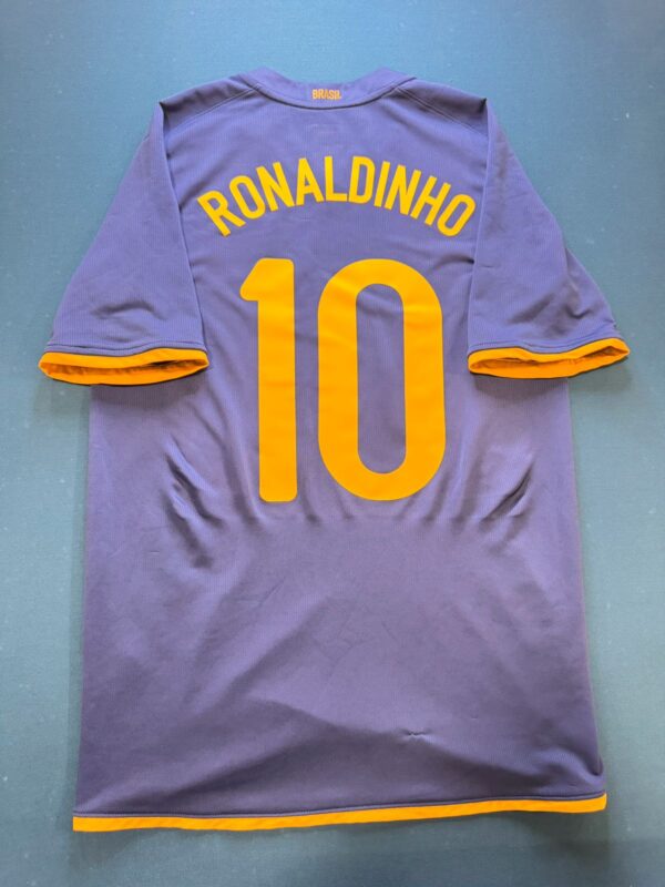 2008/09 Brasil Borte drakt Ronaldinho Fotballdrakt – (S) 7/10