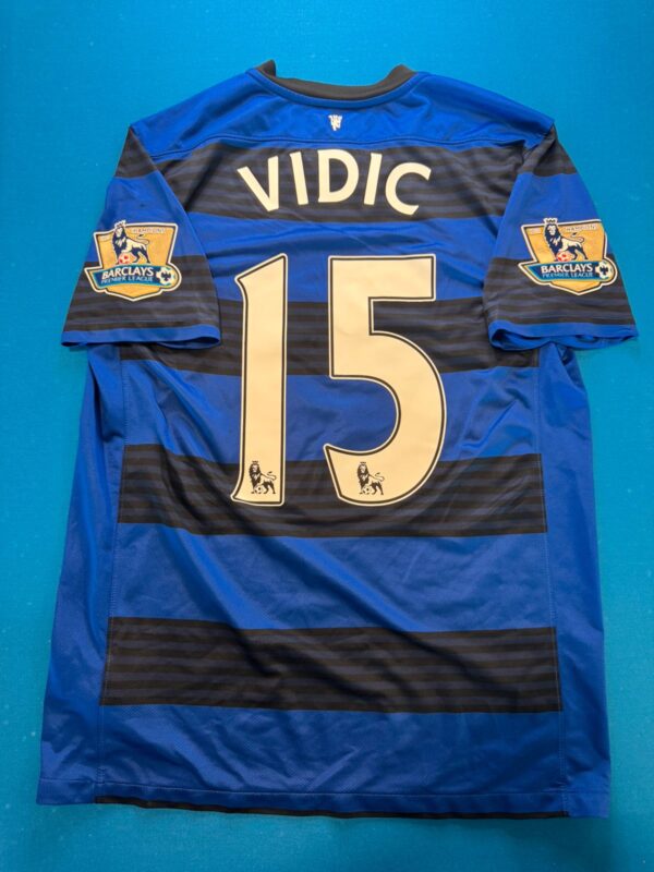 2011/12 Manchester United Borte drakt Vidic Fotballdrakt – (M) 7/10