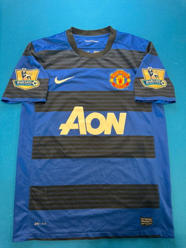 2011/12 Manchester United Borte drakt Vidic Fotballdrakt – (M) 7/10 - Bilde 2