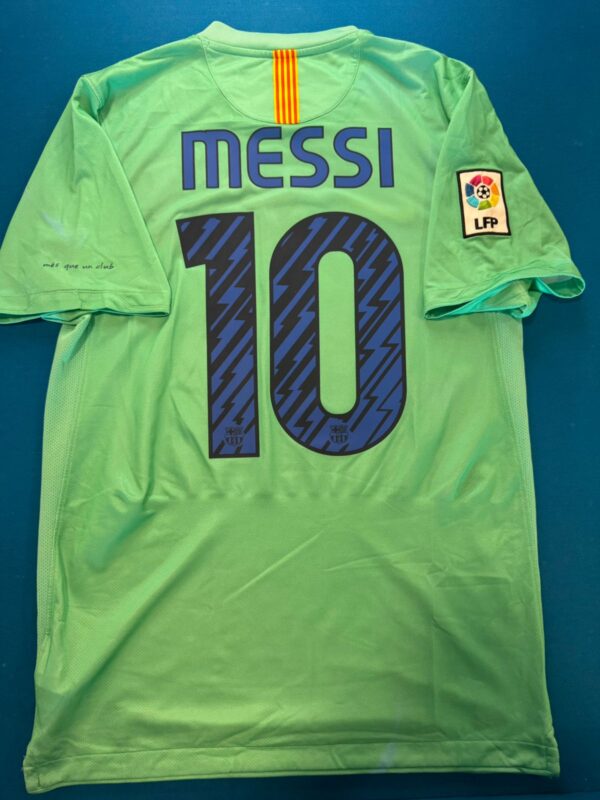 2010/11 Barcelona Borte drakt Messi Fotballdrakt – (S) 9/10