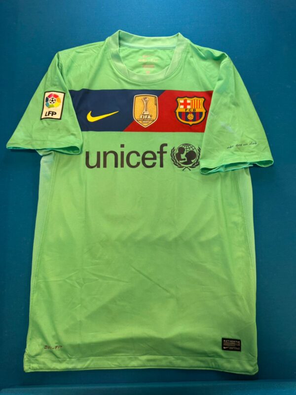 2010/11 Barcelona Borte drakt Messi Fotballdrakt – (S) 9/10 - Bilde 2