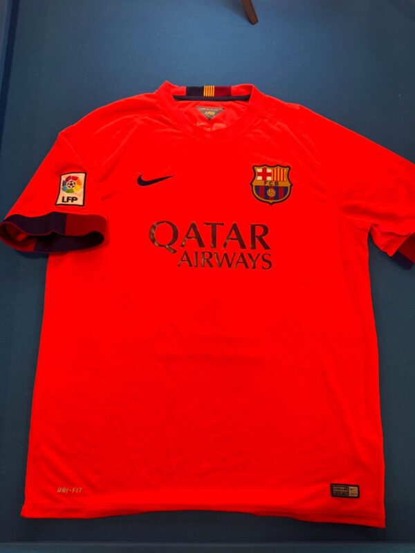 2014/15 Barcelona Borte drakt Messi Fotballdrakt – (XL) 8/10 - Bilde 2