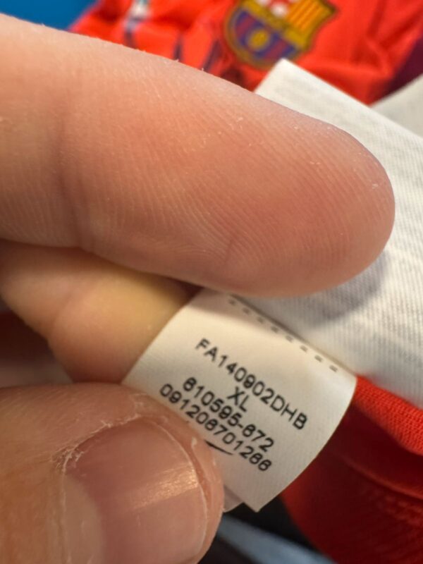 2014/15 Barcelona Borte drakt Messi Fotballdrakt – (XL) 8/10 - Bilde 3