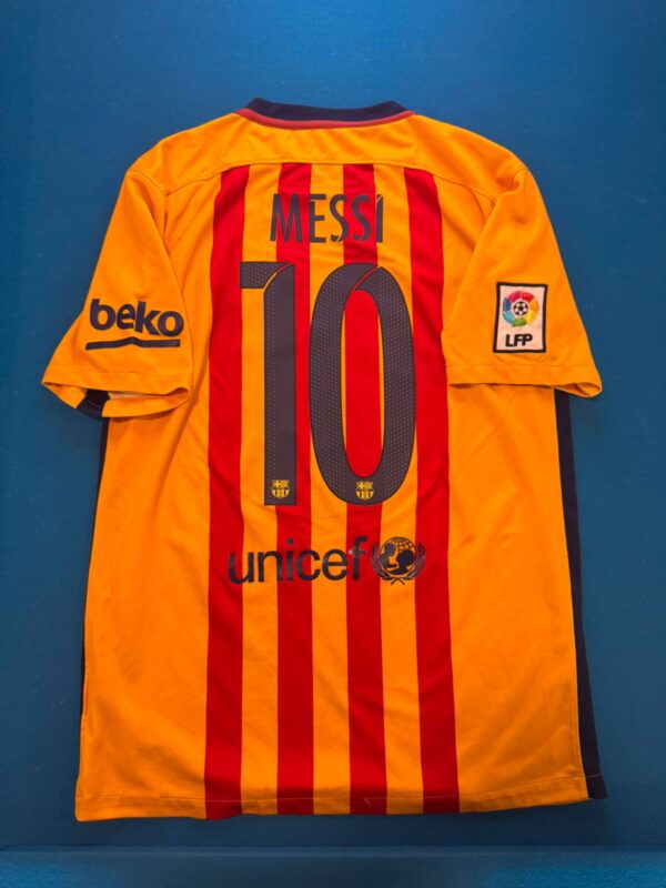 2015/16 Barcelona Borte drakt Messi Fotballdrakt – (M) 7/10