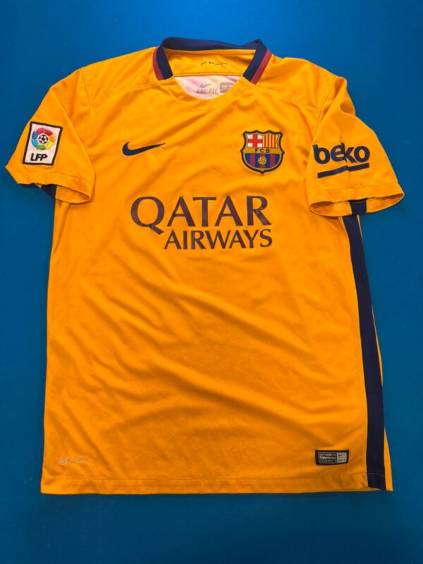 2015/16 Barcelona Borte drakt Messi Fotballdrakt – (M) 7/10 - Bilde 2