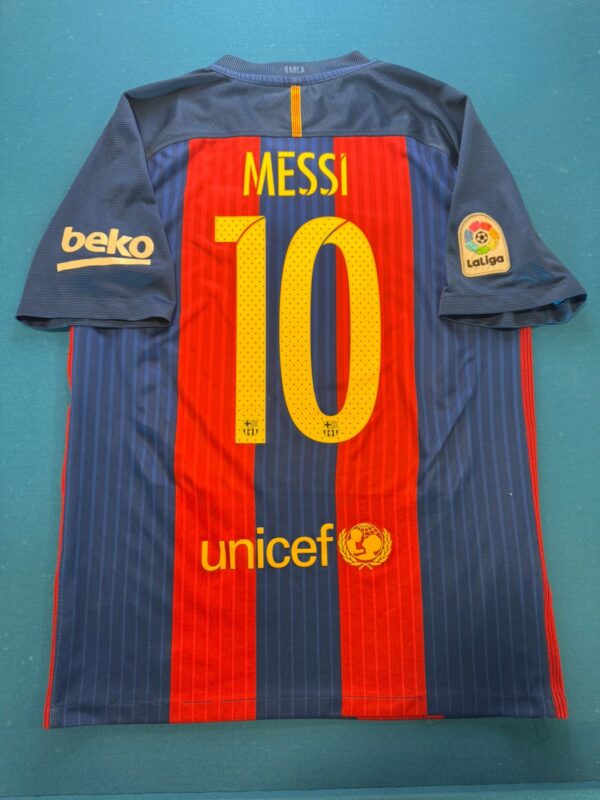 2016/17 Barcelona Hjemmedrakt Messi Fotballdrakt – (M) 7/10
