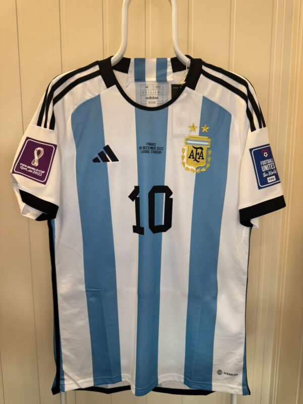 2022/23 Argentina Hjemmedrakt Messi Fotballdrakt – (M) 10/10 - Bilde 2
