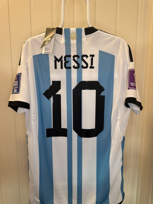 2022/23 Argentina Hjemmedrakt Messi Fotballdrakt – (L) 10/10