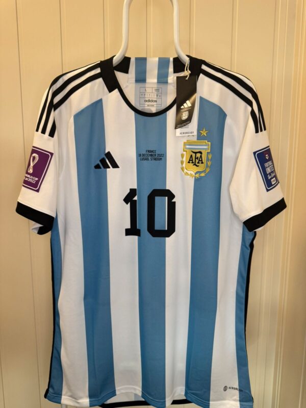 2022/23 Argentina Hjemmedrakt Messi Fotballdrakt – (L) 10/10 - Bilde 2
