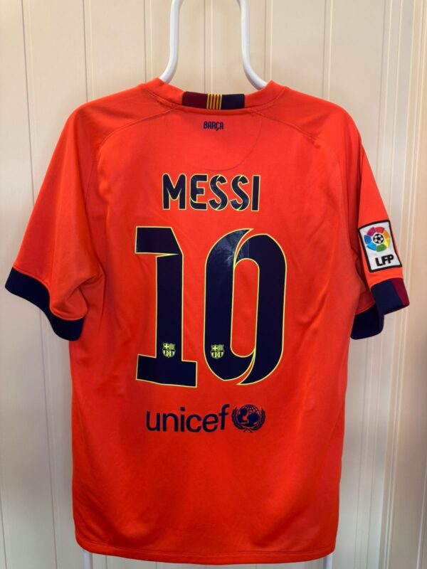2014/15 Barcelona Borte drakt Messi Fotballdrakt – (L) 7/10