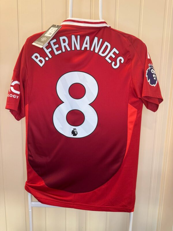 2024/25 Manchester United Hjemmedrakt Bruno Fotballdrakt – (S) 10/10