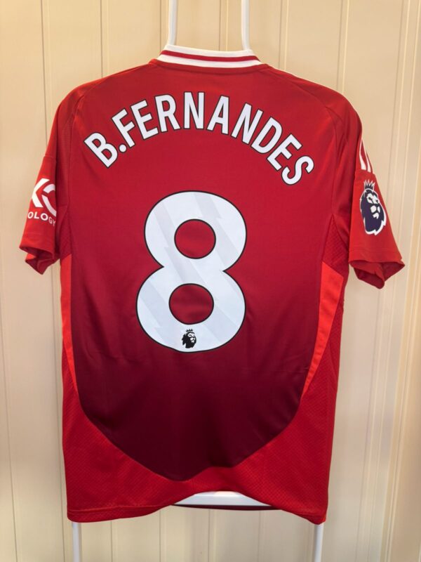 2024/25 Manchester United Hjemmedrakt Bruno Fotballdrakt – (S) 10/10