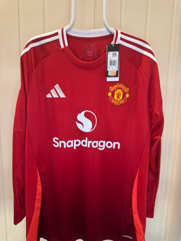2024/25 Manchester United Hjemmedrakt Bruno Fotballdrakt – (XL) 10/10 - Bilde 2