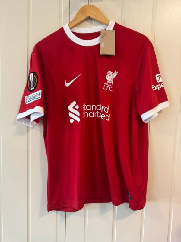 2023/24 Liverpool Hjemmedrakt Mac Allister Fotballdrakt – (M) 10/10 - Bilde 2