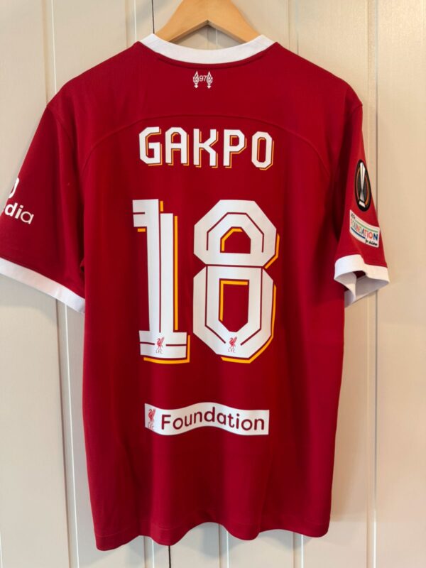2023/24 Liverpool Hjemmedrakt Gakpo Fotballdrakt – (M) 10/10