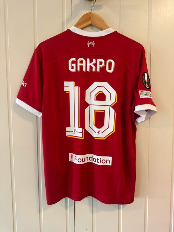 2023/24 Liverpool Hjemmedrakt Gakpo Fotballdrakt – (M) 10/10