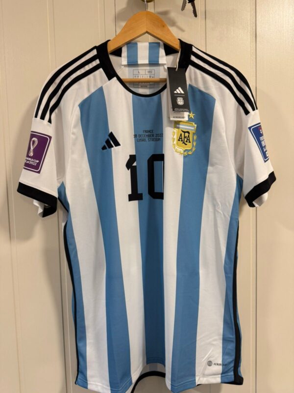 2022/23 Argentina Hjemmedrakt Messi Fotballdrakt – (L) 10/10 - Bilde 2