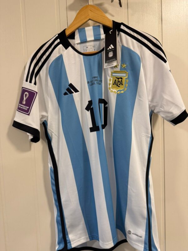 2022/23 Argentina Hjemmedrakt Messi Fotballdrakt – (M) 10/10 - Bilde 2