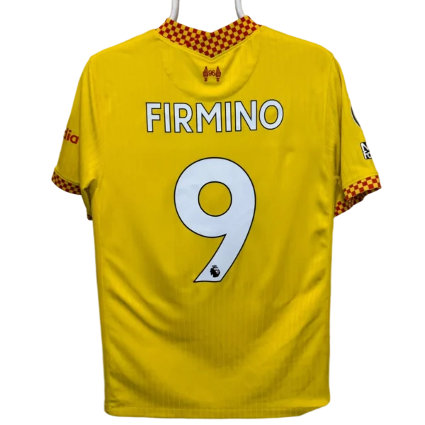 2021/22 Liverpool Tredjedrakt Firmino Fotballdrakt – (S) 8/10
