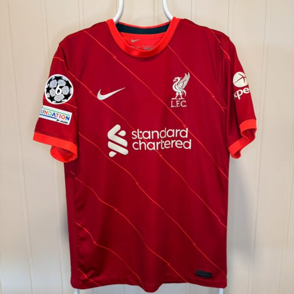 2021/22 Liverpool Hjemmedrakt Salah Fotballdrakt – (M) 8/10 - Bilde 2