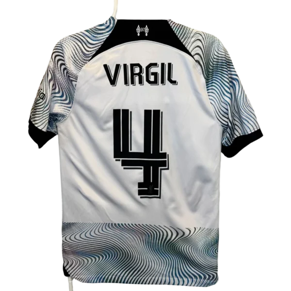 2022/23 Liverpool Borte drakt Virgil Fotballdrakt – (S) 9/10