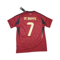 2024/2025 Belgia Hjemme De Bruyne Fotballdrakt – (L) 10