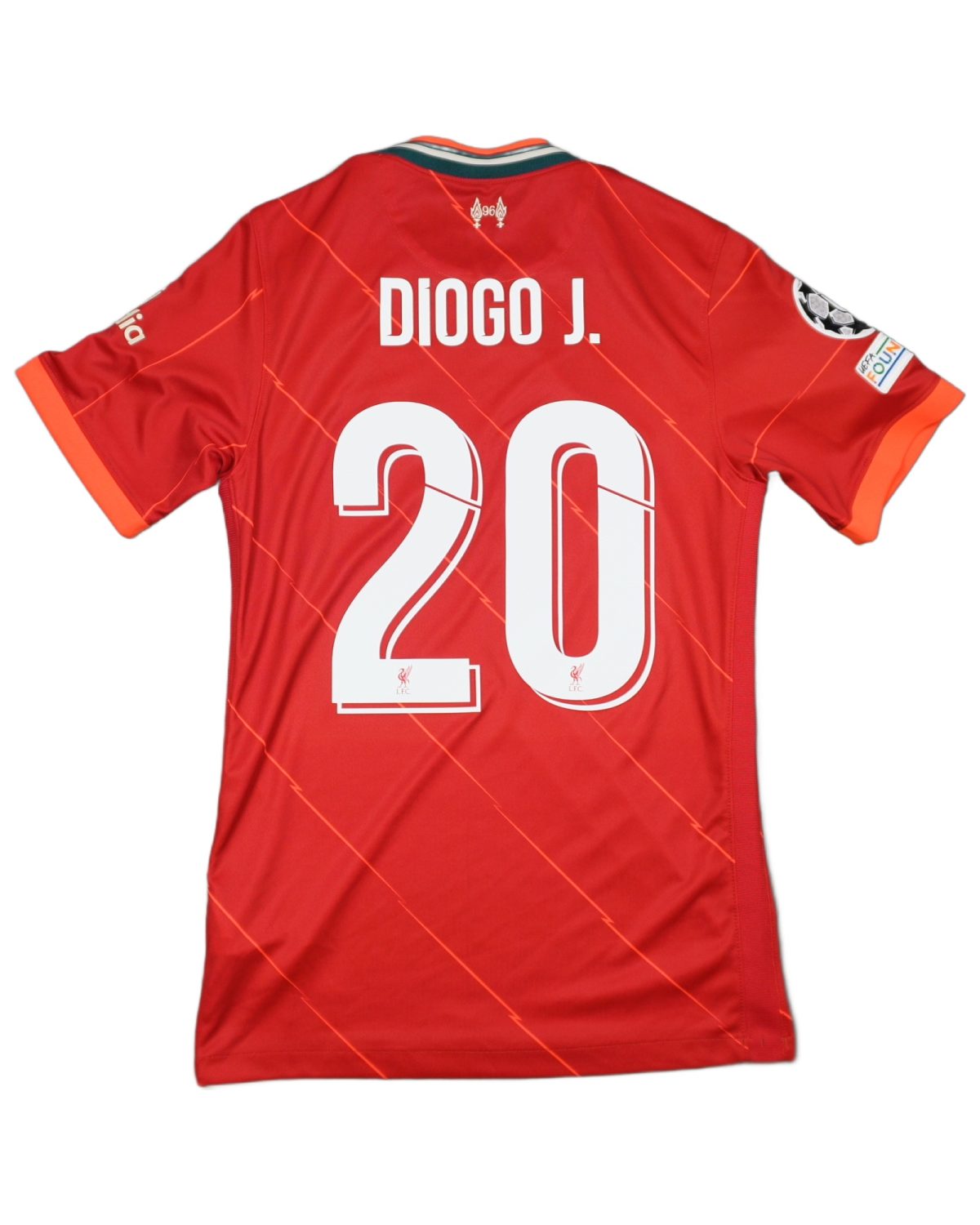 2021/2022 Liverpool Hjemme Diogo Jota Fotballdrakt – (S) 8