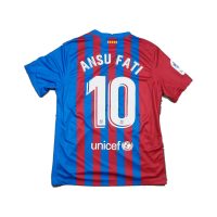 2021/2022 Barcelona Hjemme Ansu Liga Fotballdrakt – (L) 7