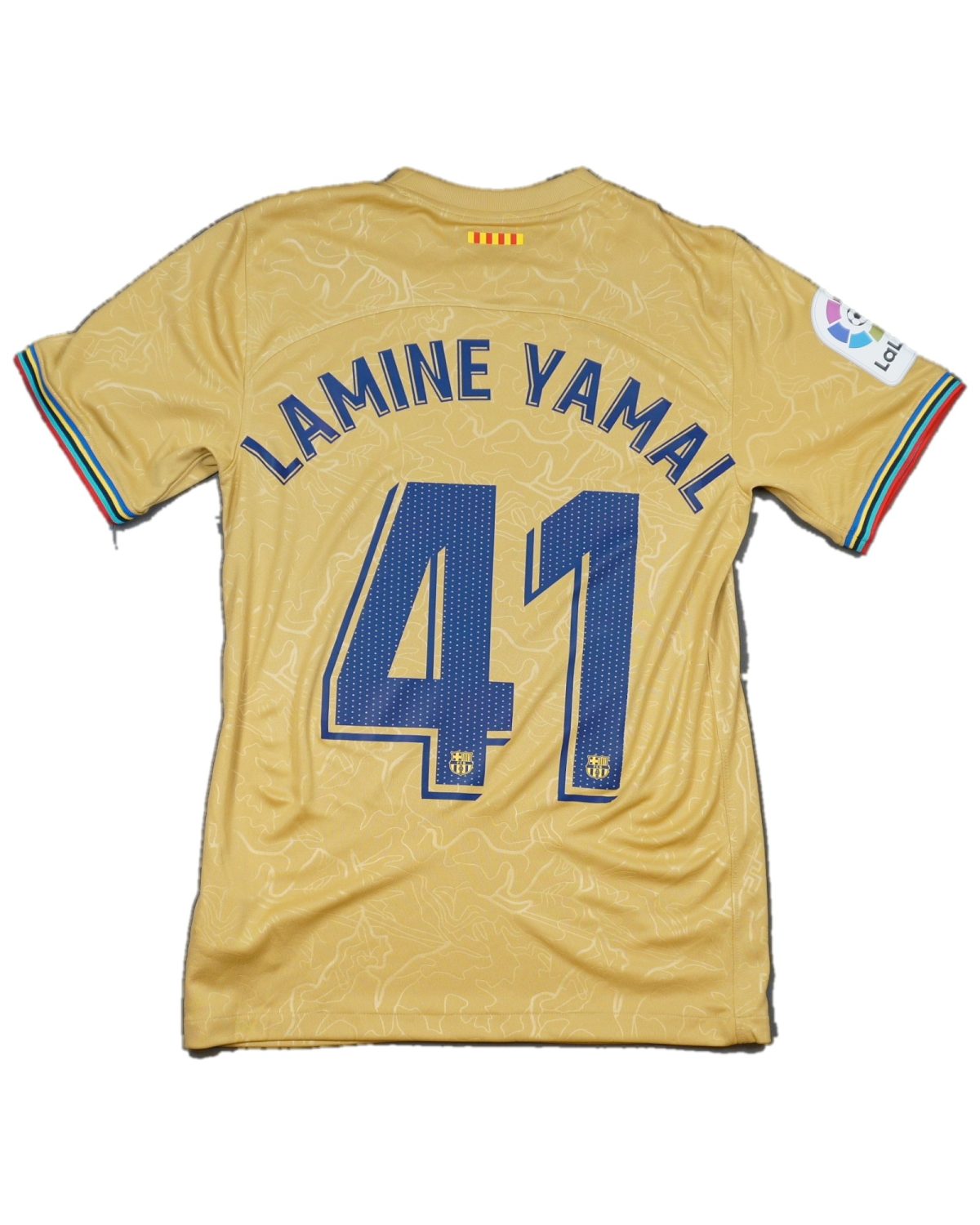 2022/2023 Barcelona Borte Lamine Yamal Fotballdrakt – (XS) 9