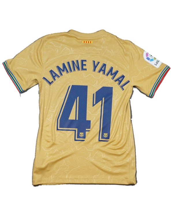 2022/2023 Barcelona Borte Lamine Yamal Fotballdrakt – (XS) 9