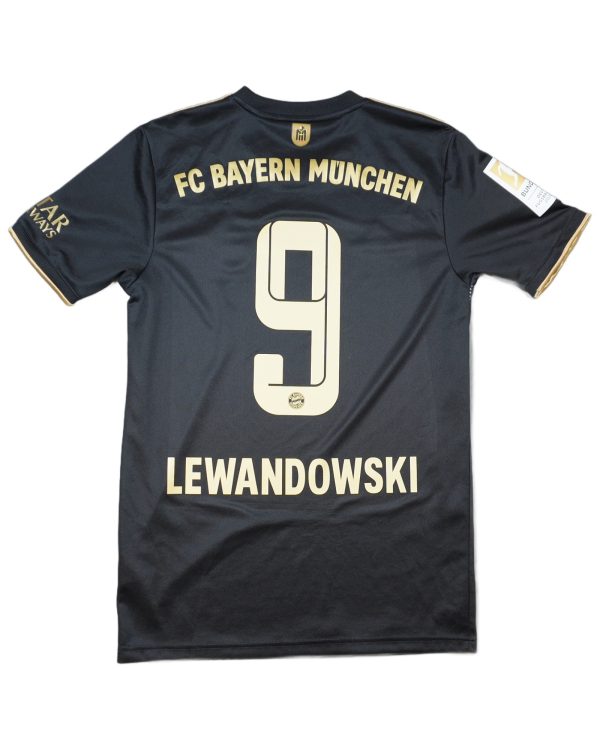 2021/2022 Bayern Munich Borte Lewandowski Fotballdrakt – (S) 8