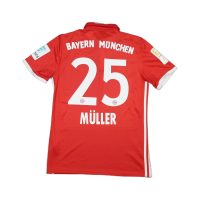 2016/2017 Bayern Munich Hjemme Muller Fotballdrakt – (S) 8