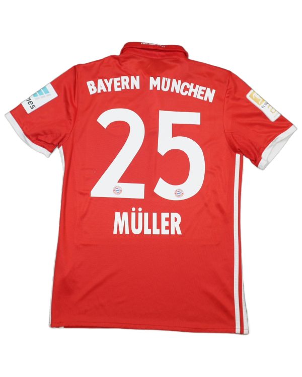 2016/2017 Bayern Munich Hjemme Muller Fotballdrakt – (S) 8